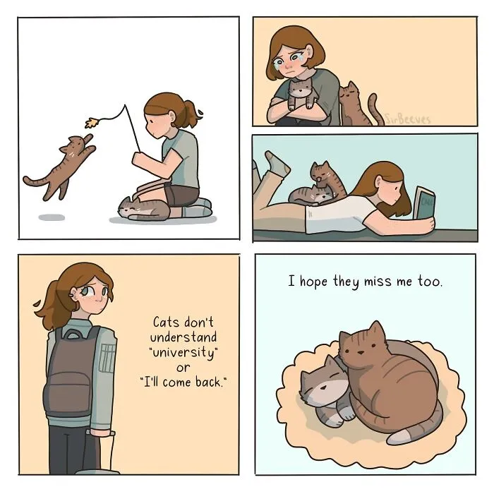 30 Honest Comics By Sera Beeves That Capture What It Feels Like To Be A Young Adult Today (New Pics)