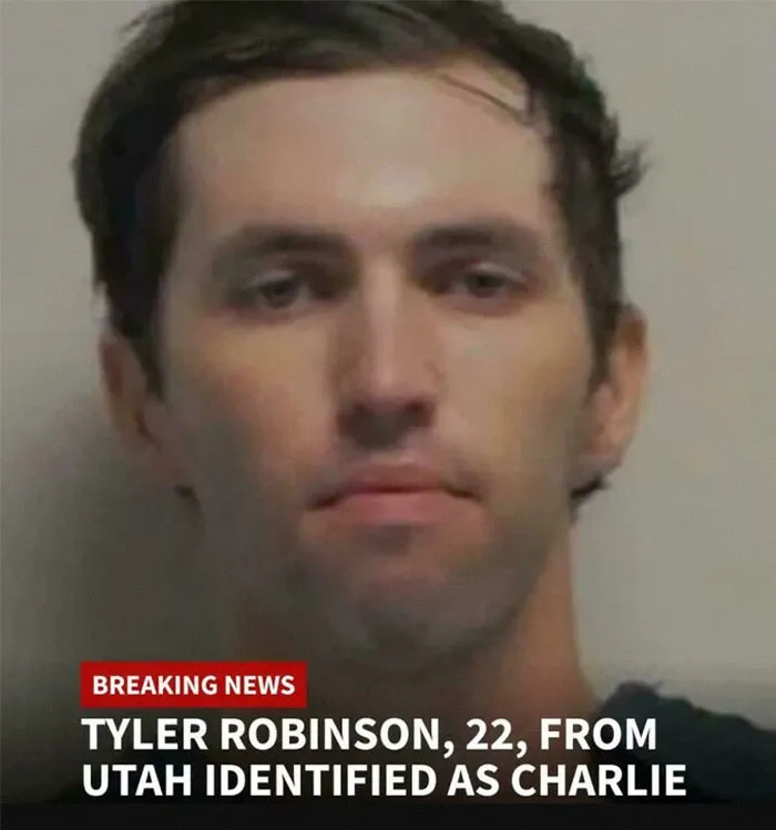 A man's face on a news screen, with text identifying him. Relates to Premature Truncation and lost meaning.