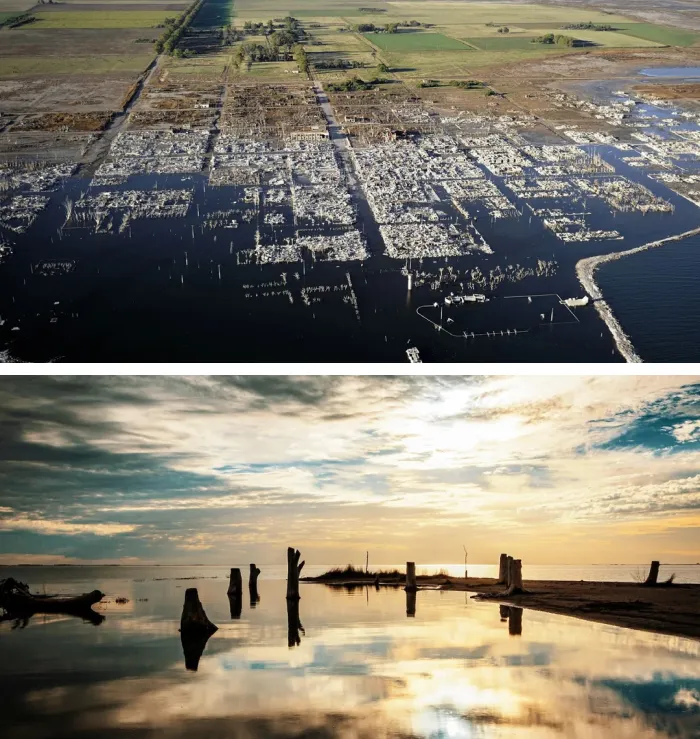 Villa Epecuén, Argentina: A Luxury Spa Resort Drowned And Bleached By A Ruptured Salt Lake