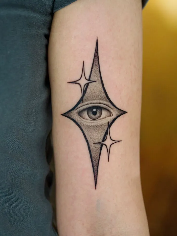 Shimmering Mystical Eye