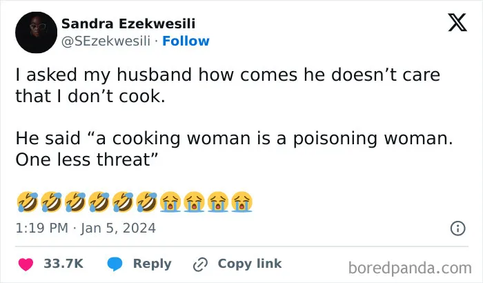 51 Times Husbands Did Or Said Such Hilarious Things, Wives Had To Share Them On X (New Pics)