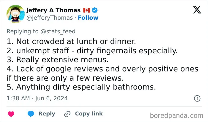 55 Restaurant Red Flags That Make People Change Their Mind About Eating Out Immediately