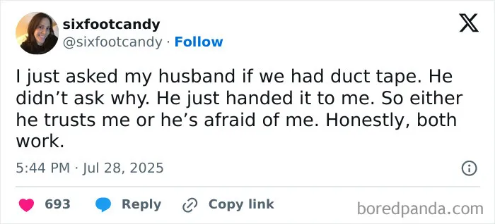 “My Husband Has A Hot Dog Counter”: 75 Times People Needed To Tweet The Hilarious Things Their Spouses Did