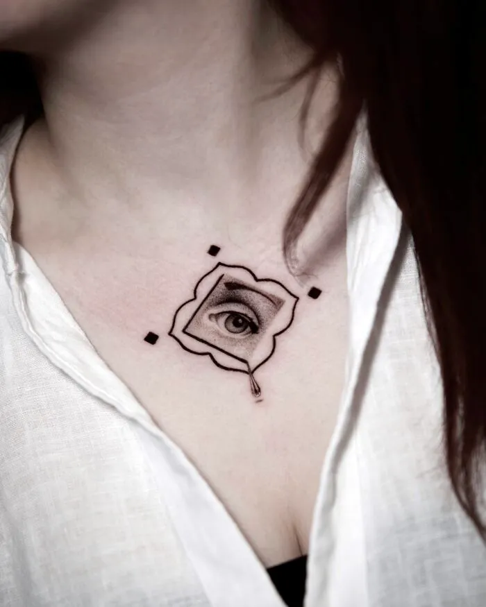 Teardrop On The Collarbone