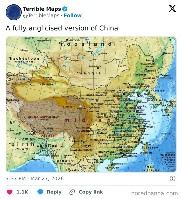 85 Maps That Have No Business Being This Horrible Yet Funny At The Same Time