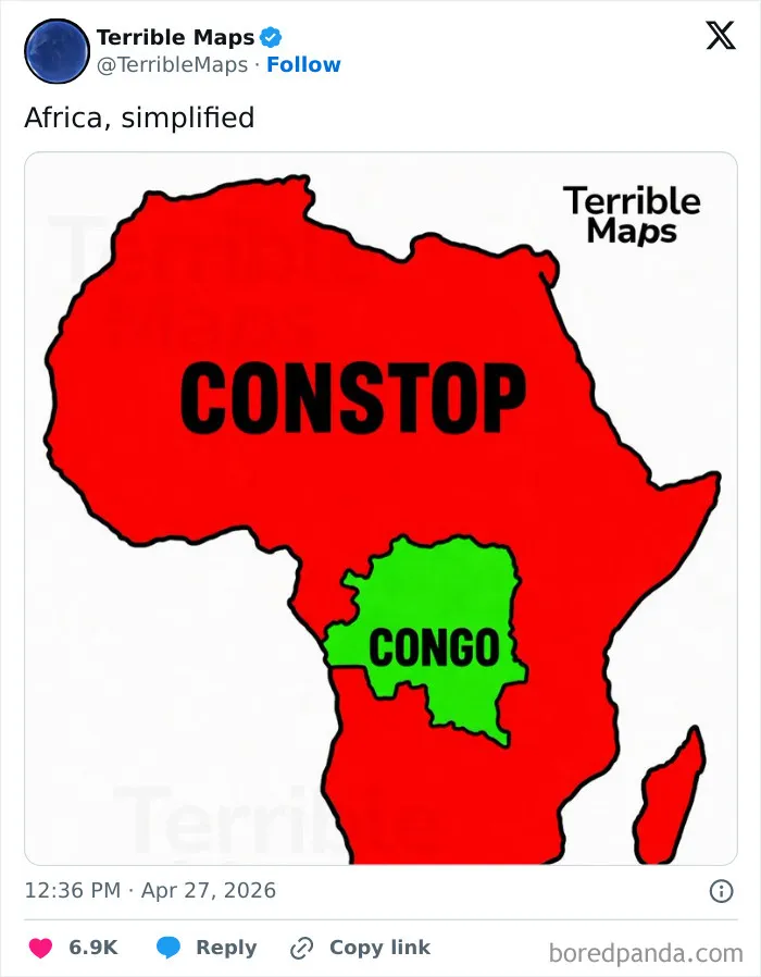 85 Maps That Have No Business Being This Horrible Yet Funny At The Same Time