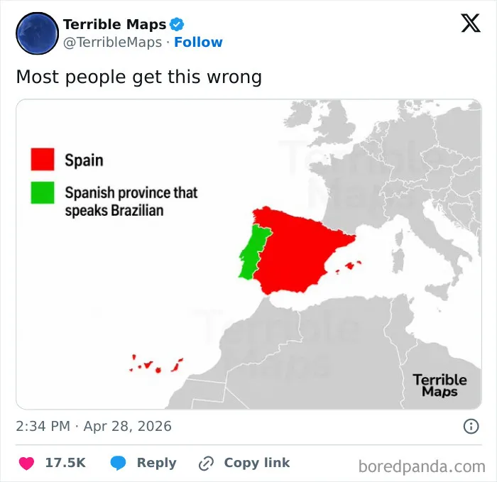 85 Maps That Have No Business Being This Horrible Yet Funny At The Same Time