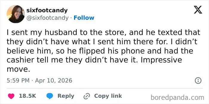 “My Husband Has A Hot Dog Counter”: 75 Times People Needed To Tweet The Hilarious Things Their Spouses Did