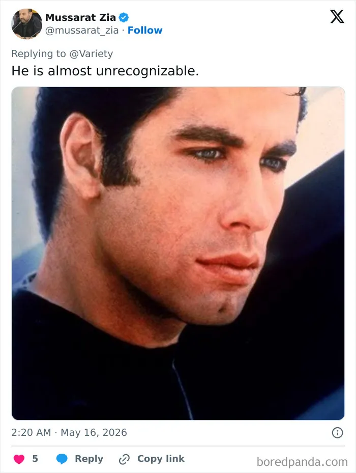 41 Hilarious Memes And Reactions To John Travolta's Unexpected Cannes Look