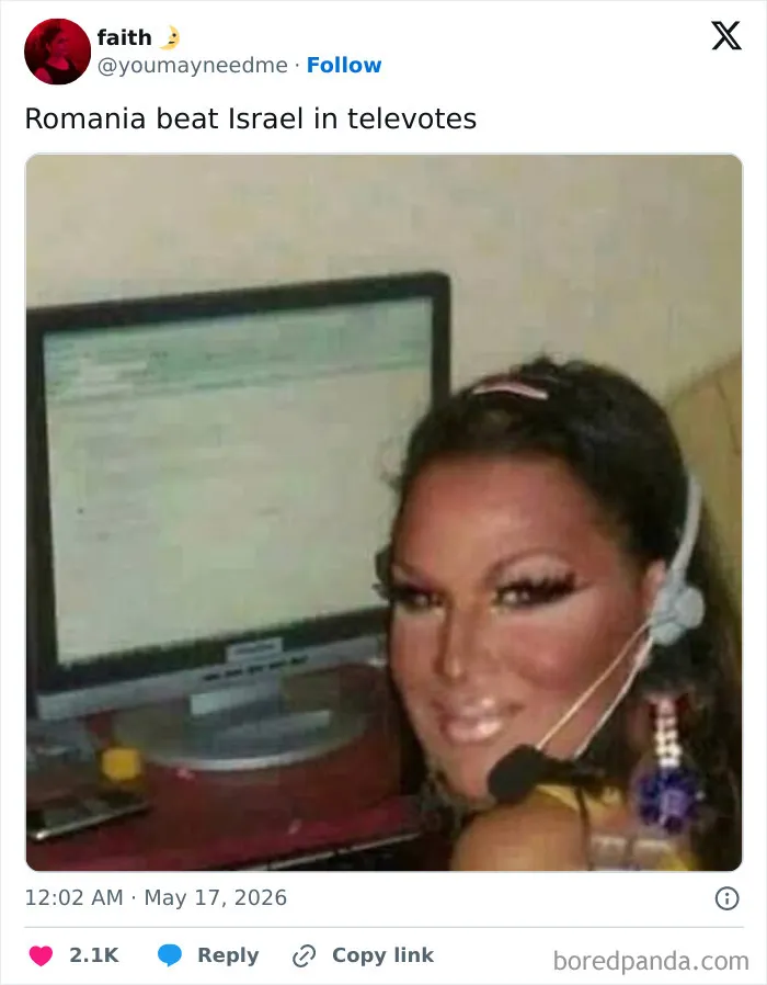 2026 Eurovision's Biggest Moments Spark A Flurry Of Memes, Here Are The Funniest Ones