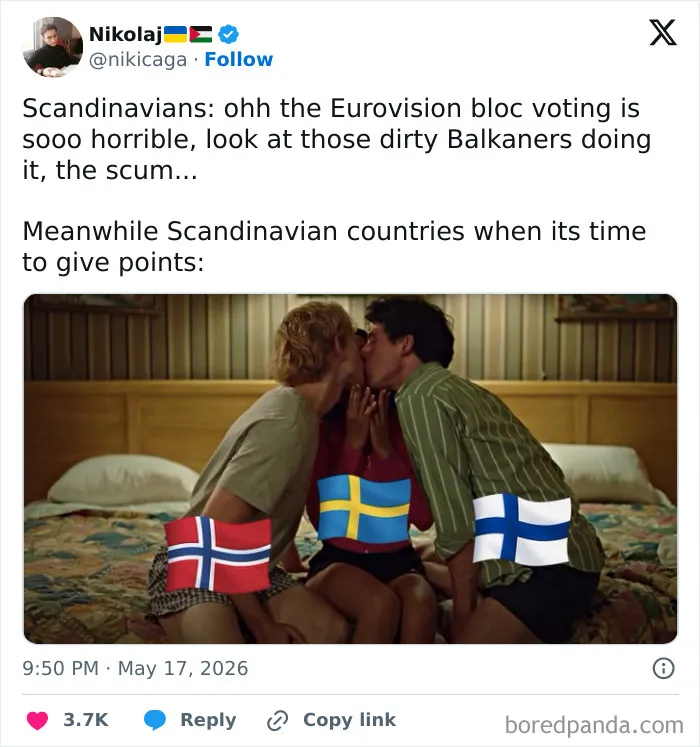 2026 Eurovision's Biggest Moments Spark A Flurry Of Memes, Here Are The Funniest Ones