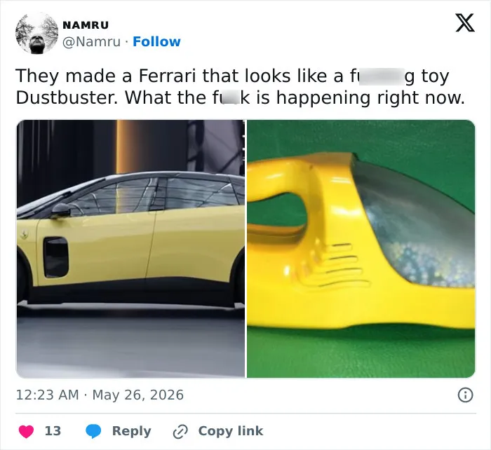 Like A Toy Vacuum Cleaner