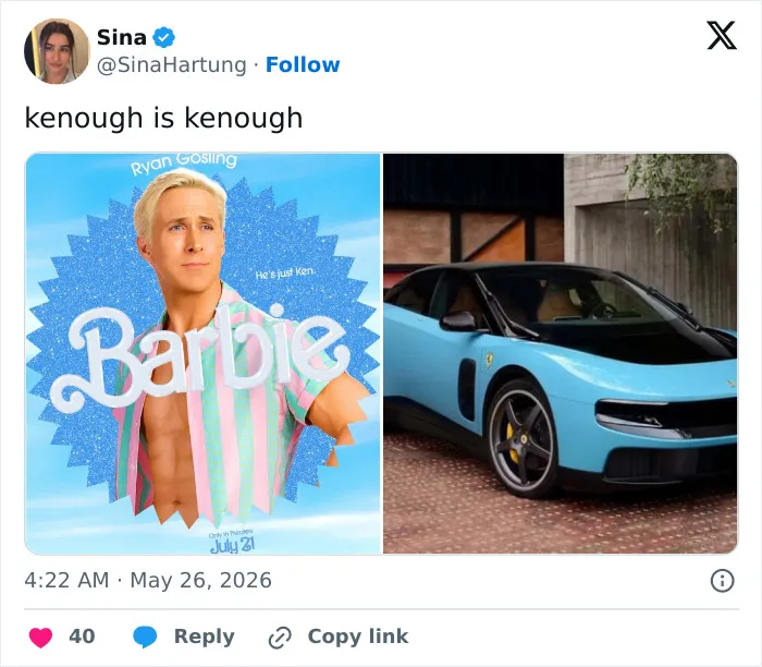 Ken's Favorite Car