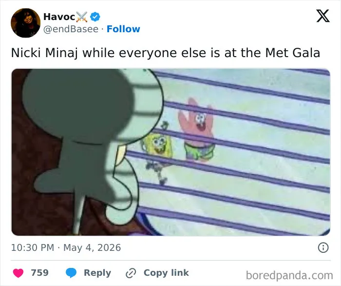 54 Funniest And Spiciest Reactions To The MET Gala 2026 And Its Celebrity Guests