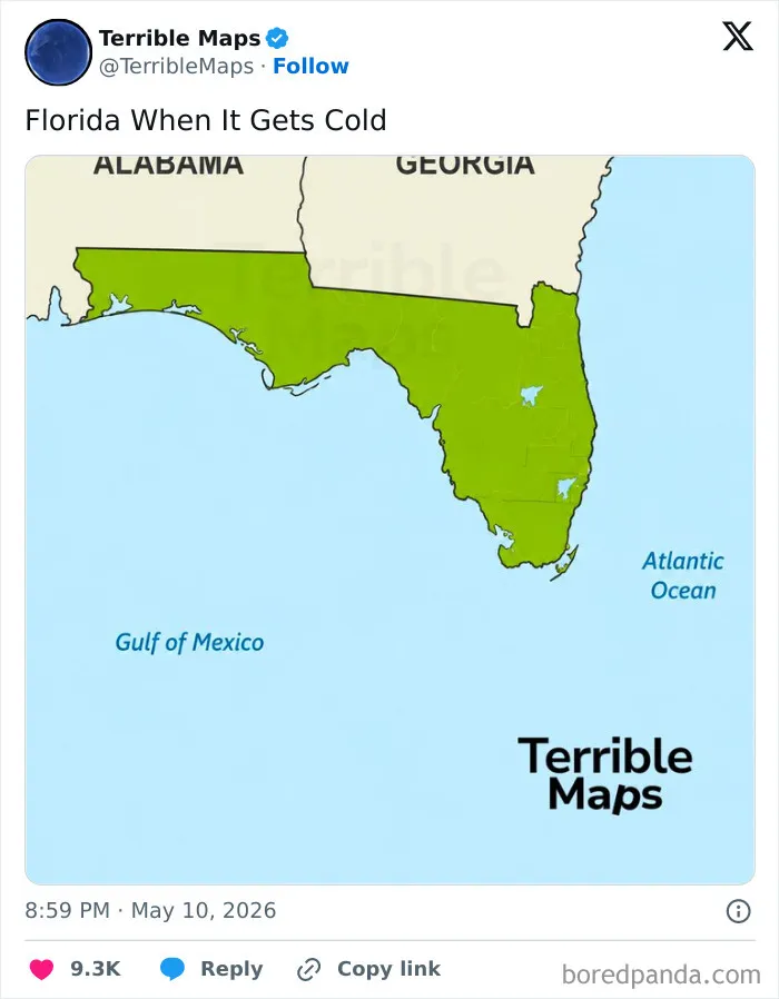 85 Maps That Have No Business Being This Horrible Yet Funny At The Same Time