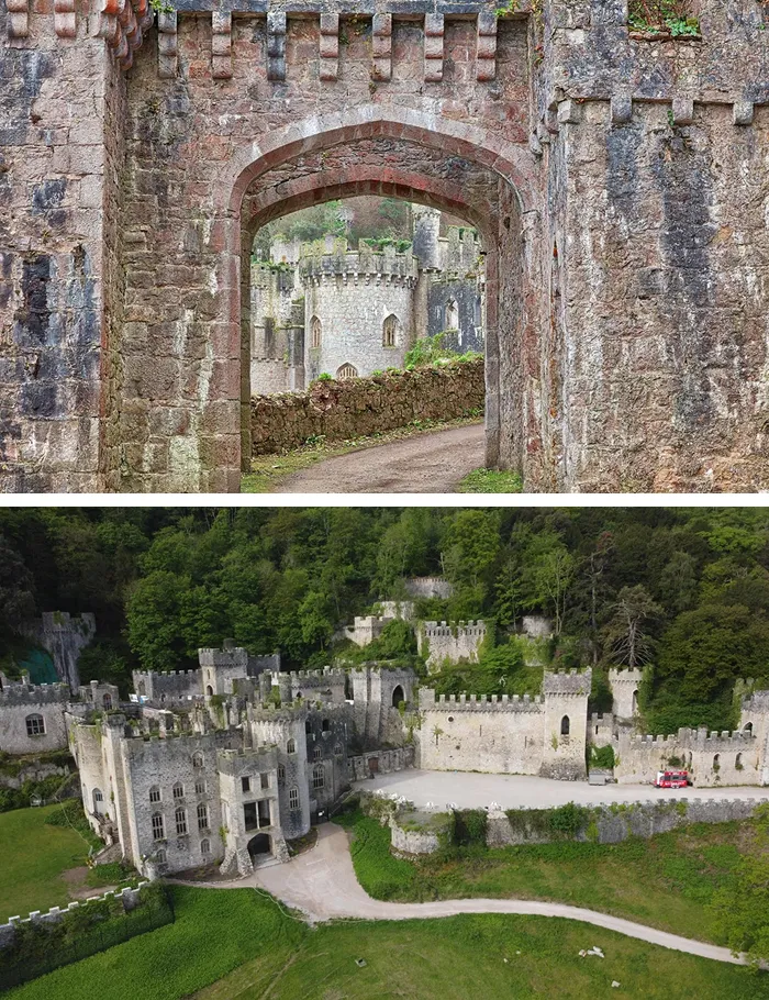 Gwrych Castle, Wales, UK: A Majestic 19th-Century Estate Slowly Hidden By Moody Woodland Ivy