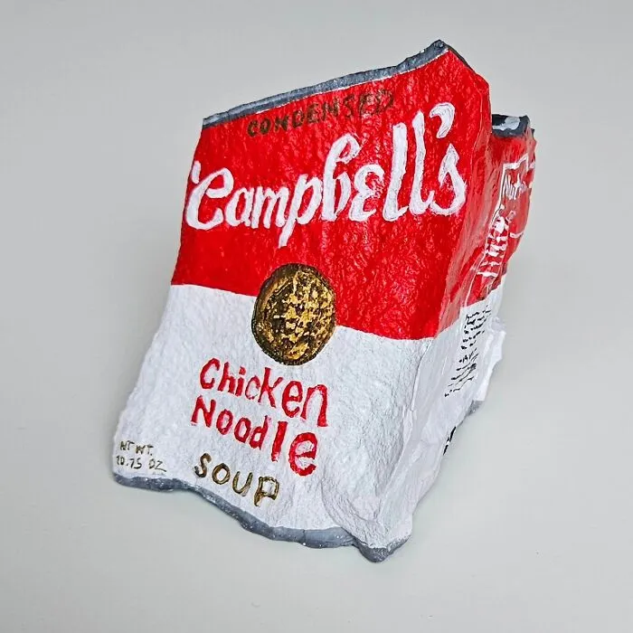 40 Colorful Stone Creations By This Artist That Turn Rocks Into Iconic Foods And Famous Products