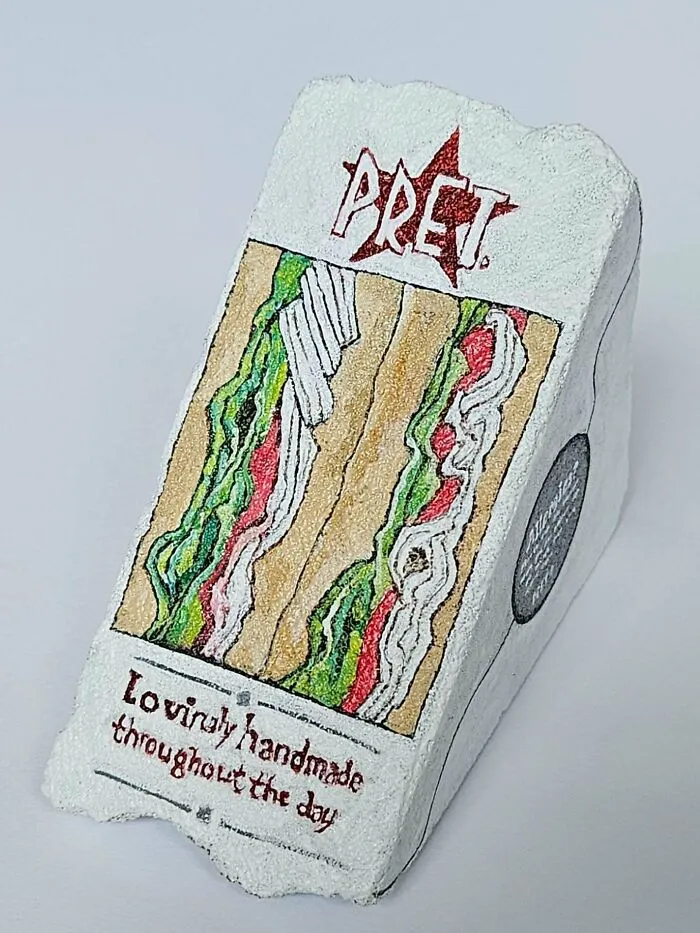 40 Colorful Stone Creations By This Artist That Turn Rocks Into Iconic Foods And Famous Products