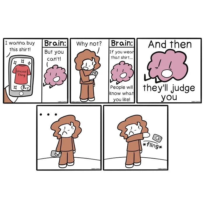 This Artist Turns Awkward Thoughts And Everyday Struggles Into Adorable Comics (62 New Pics)