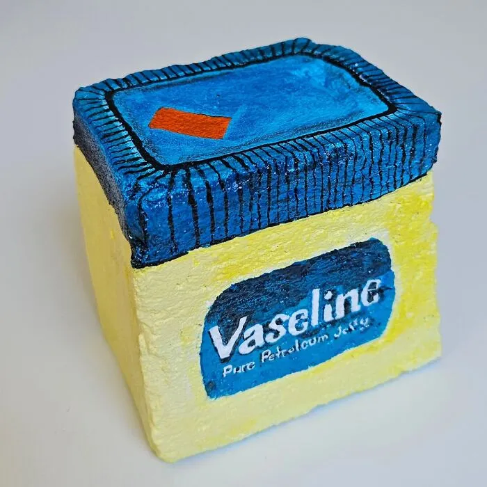 40 Colorful Stone Creations By This Artist That Turn Rocks Into Iconic Foods And Famous Products