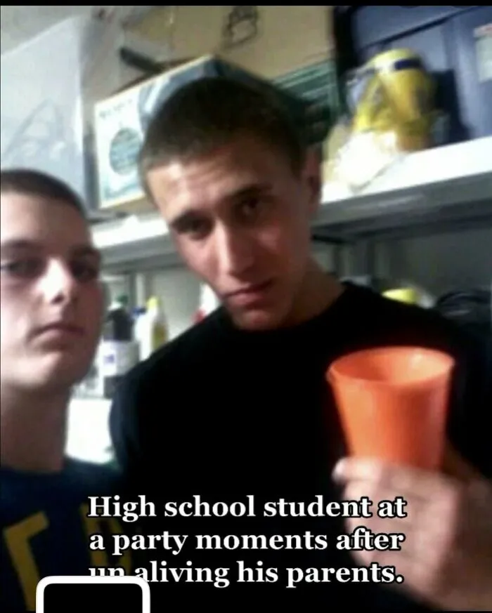 High school student at party moments after killing his parents, terrifying history facts