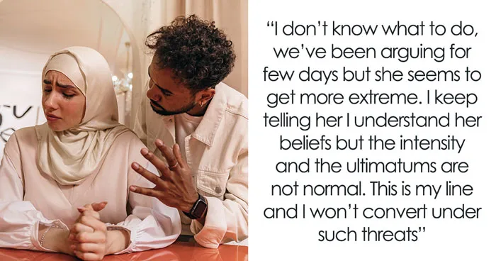 Wife Jumps From Conversion To Divorce Ultimatum In Days, Husband Calls Her Psychiatrist