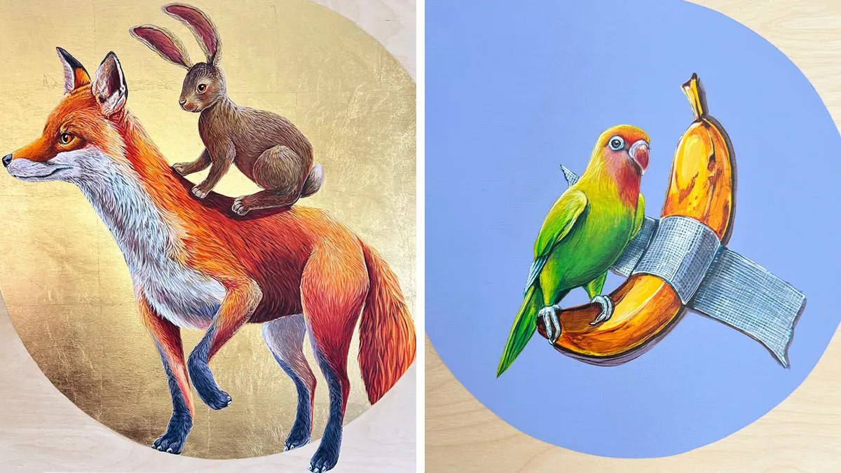 This Artist Gives Traditional Bird Painting A Fresh, Sparkling Twist (26 Pics)