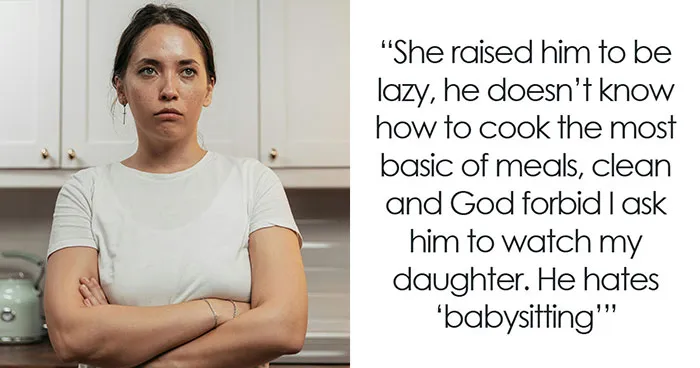 Wife Gets A Wake-Up Call, Happily Hands Her Lazy Husband Back To His Enabling Mother 
