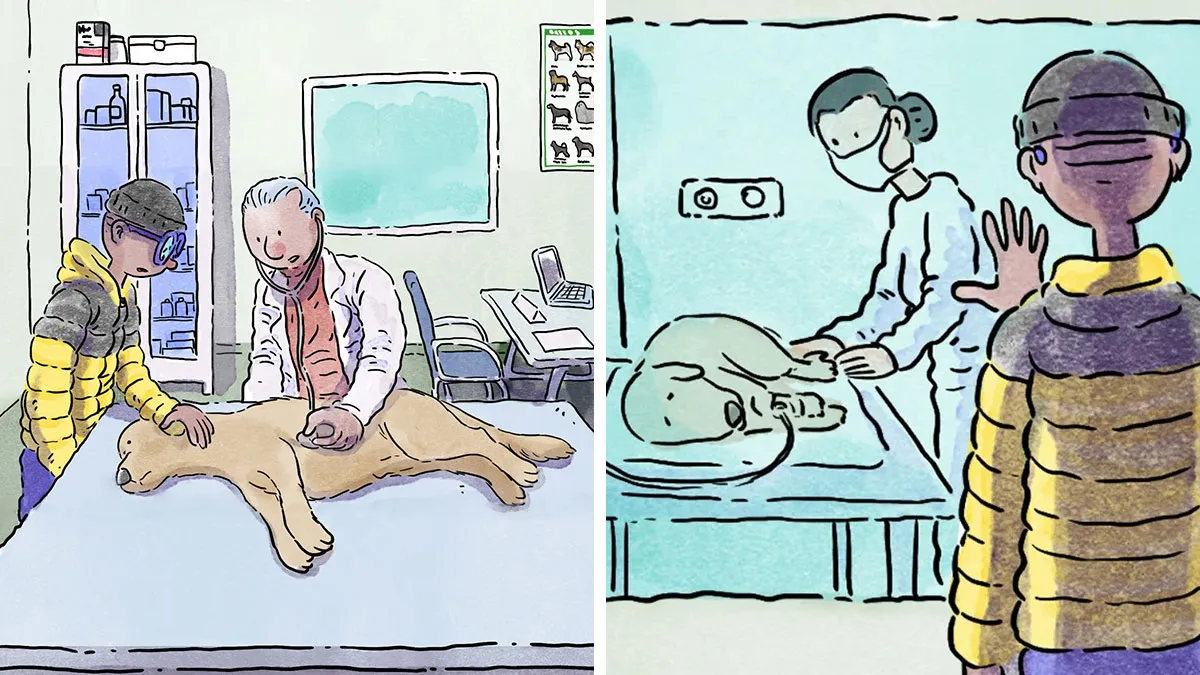 7 Emotivos cómics sobre la vida con un perro y un gato, por Ademar Vieira