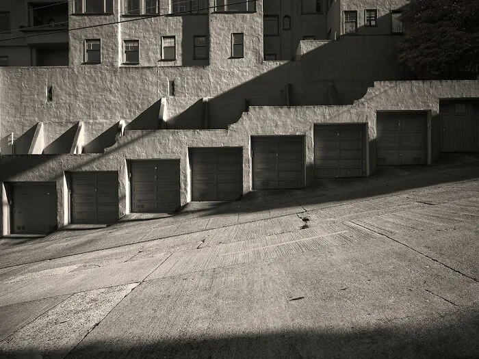 Filbert Street Garages By Tom Zimberoff