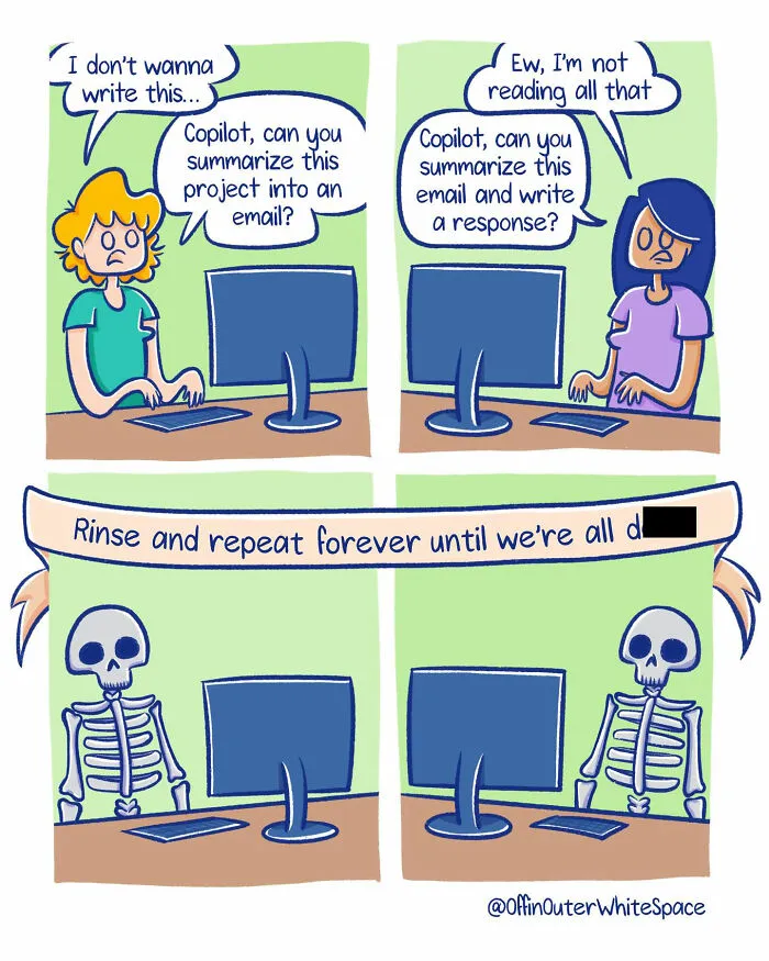 27 New Comics By ‘Off In Outer Whitespace’ That Go From Normal To Ridiculous Fast