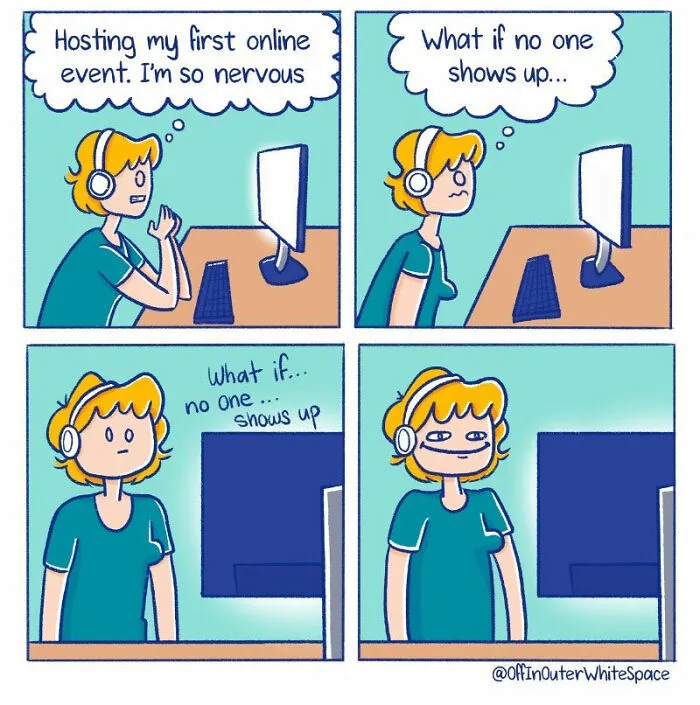 27 New Comics By ‘Off In Outer Whitespace’ That Go From Normal To Ridiculous Fast
