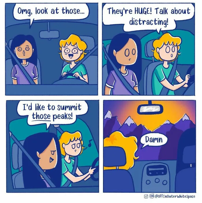 27 New Comics By ‘Off In Outer Whitespace’ That Go From Normal To Ridiculous Fast