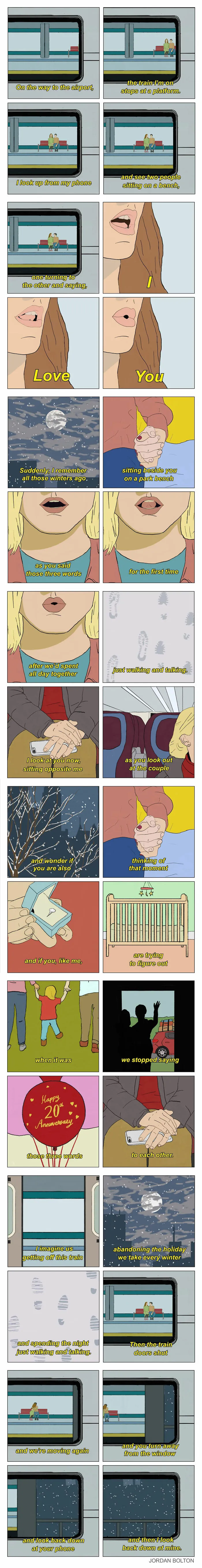 “On The Train To The Airport”
