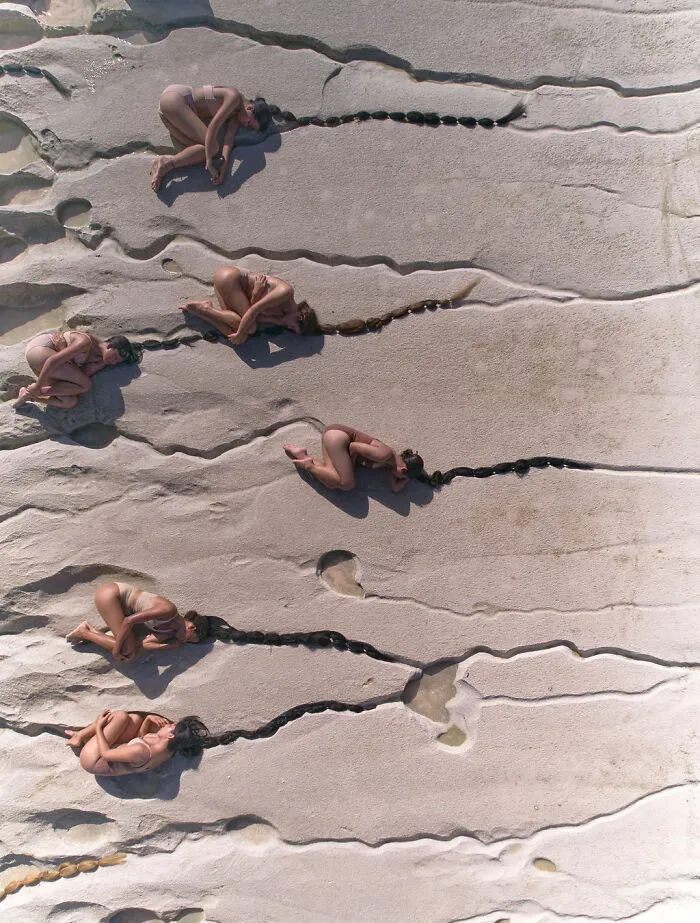 30 Photos By This Artist That Blur The Line Between Human And Nature