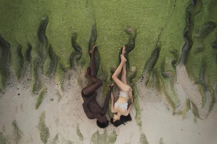 30 Photos By This Artist That Blur The Line Between Human And Nature