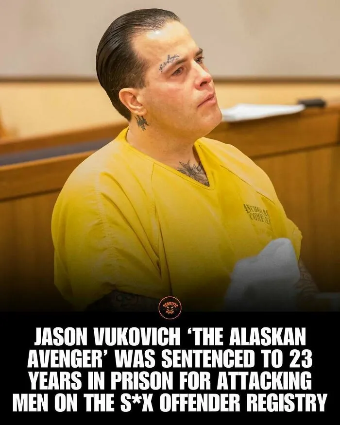 Jason Vukovich sentenced to 23 years for attacking men on sex offender registry