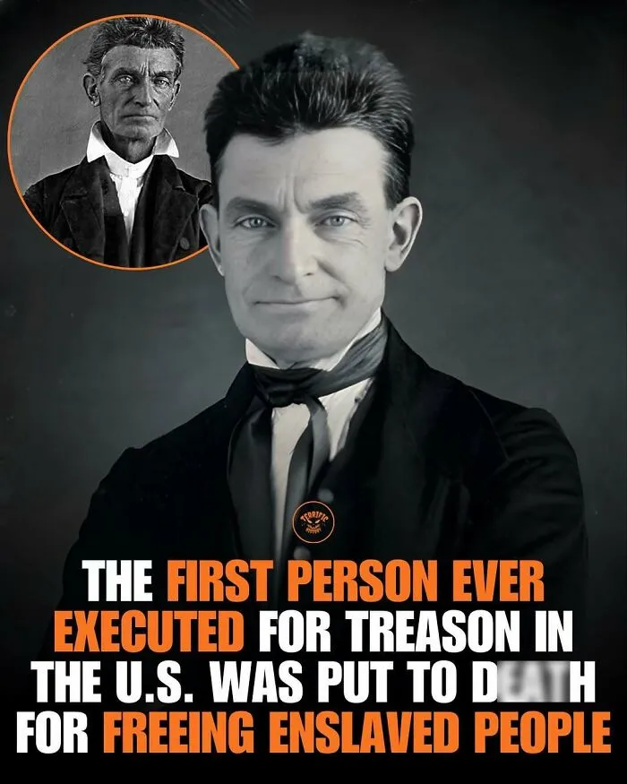 First person executed for treason in the US was put to death for freeing enslaved people
