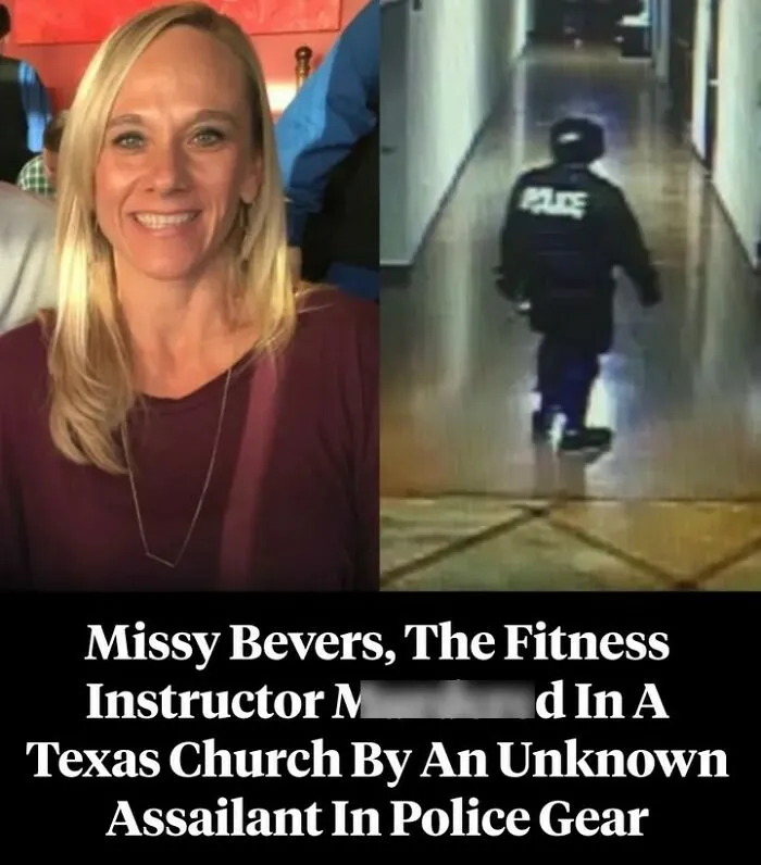 Missy Bevers murdered in Texas church by assailant dressed as police