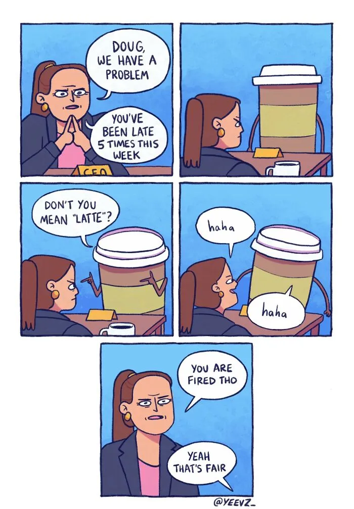 30 New Comics By Evie Hilliar Tackling Life's Absurdities And Joys