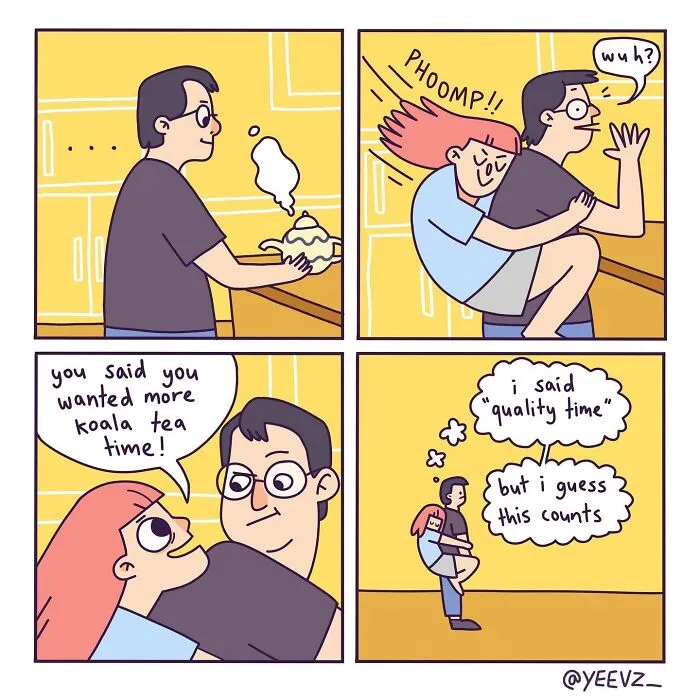 30 New Comics By Evie Hilliar Tackling Life's Absurdities And Joys