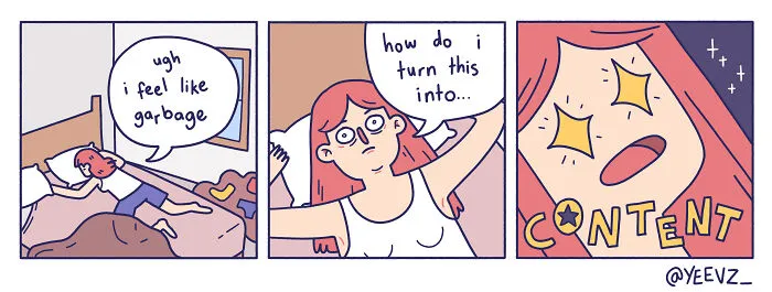 30 New Comics By Evie Hilliar Tackling Life's Absurdities And Joys