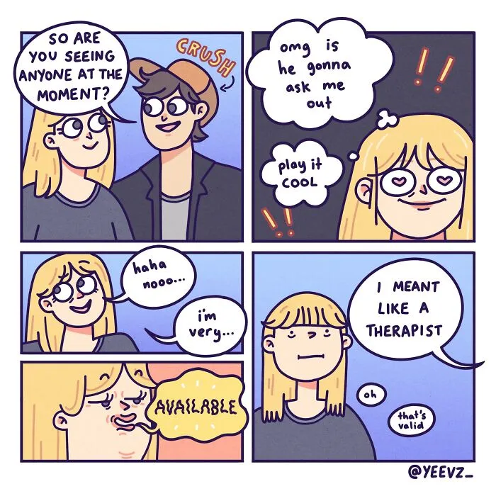 30 New Comics By Evie Hilliar Tackling Life's Absurdities And Joys