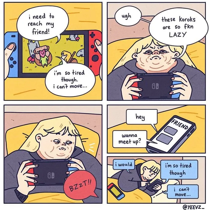 30 New Comics By Evie Hilliar Tackling Life's Absurdities And Joys