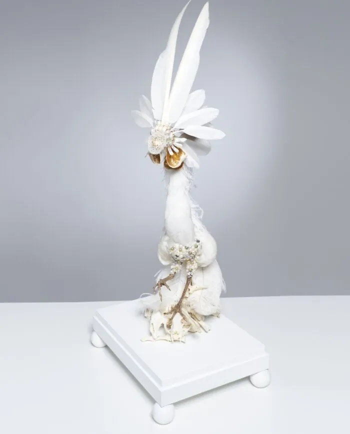 This Artist Creates Surreal Fairies, Floral Skeletons, And Mythical Creatures Out Of Natural Materials (33 Pics)