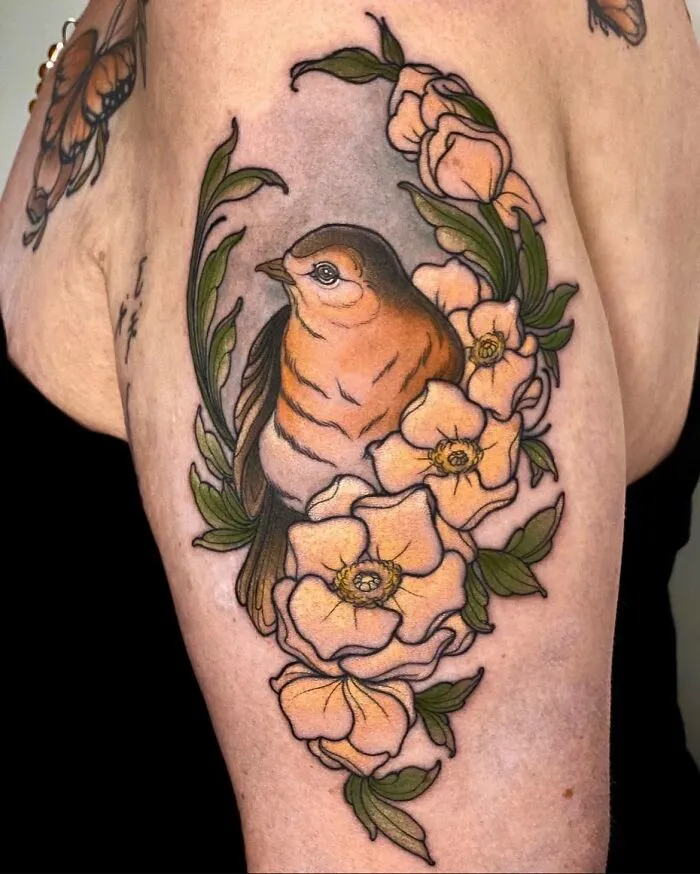 From Delicate Florals To Bold Wildlife Designs: The Best 73 Botanical Tattoos Shared By Our Artists At Sacred Gold Tattoo Studio