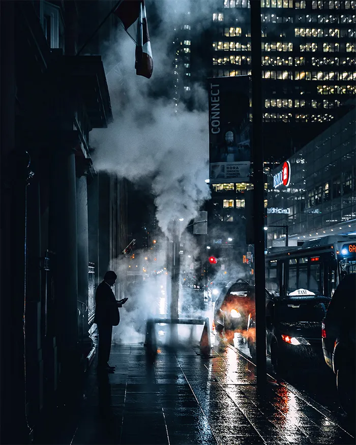 I Wander The Streets Of Toronto At Night, Looking For Cinematic Moments. This Is What I Found