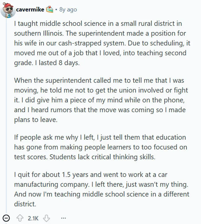 “The Parents”: 51 Real Reasons Teachers Are Walking Away From The Classroom