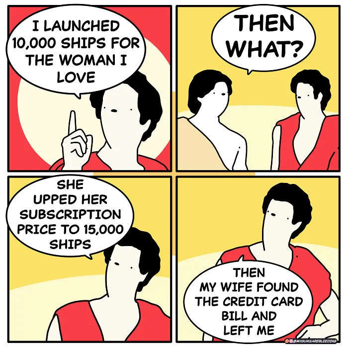 43 New Dark Comics By “My Gums Are Bleeding” That Take Unexpected And Dark Turns