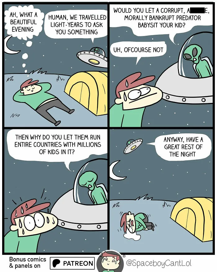 69 New Dark Comics By SpaceboyCantLOL That Mix Humor, Social Commentary, And Unexpected Twists